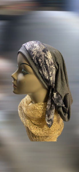 10 Way Tie Wrap Around Snood Turban Hijab Headscarf